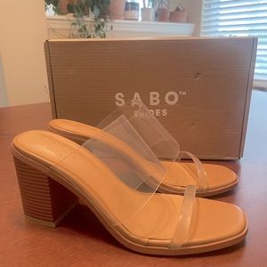 Sabo Skirt Transparent Sandals